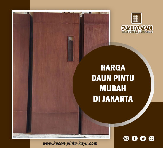 Harga Daun Pintu Di Jakarta – Jual Daun Pintu Murah Berkualitas